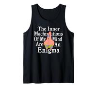 Patrick Star My Mind is an Enigma Funny Existential Cartoon Débardeur