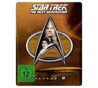 Patrick Stewart,Levar Burton,Jonathan Frakes - Star Trek: The Next Generation-Season 2 (Steelbook, Exklusiv bei Amazon.de) [Blu-Ray] [ Collector's Edition] [Import]