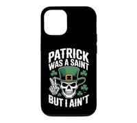 Patrick Was Saint But I Aint Skull St Patricks Day Coque pour iPhone 12/12 Pro