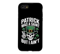 Patrick Was Saint But I Aint Skull St Patricks Day Coque pour iPhone SE (2020) / 7/8