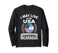 Patrimoine américain du Nicaragua Je pourrais Vivre aux États-Unis Manche Longue