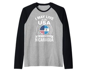 Patrimoine américain du Nicaragua Je pourrais Vivre aux États-Unis Manche Raglan