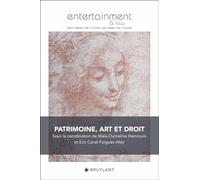 Patrimoine, art et droit