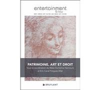 Patrimoine, Art Et Droit