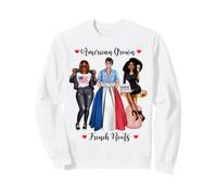 Patrimoine des Racines Afro-américaines et françaises Sweatshirt