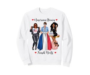 Patrimoine des Racines Afro-américaines et françaises Sweatshirt
