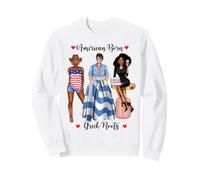 Patrimoine des Racines d'origine Afro-américaine et Grecque Sweatshirt