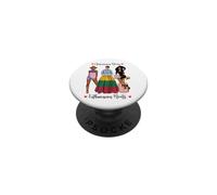 Patrimoine des Racines d'origine Afro-américaine et lituanienne PopSockets PopGrip Adhésif