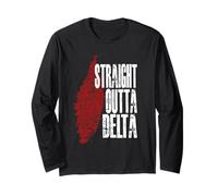 Patrimoine du Mississippi Straight Outta Delta Manche Longue