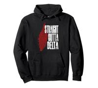Patrimoine du Mississippi Straight Outta Delta Sweat à Capuche