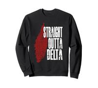 Patrimoine du Mississippi Straight Outta Delta Sweatshirt
