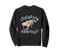 Patrimoine équestre Vintage des Courses de Chevaux de Lexington, Kentucky Sweatshirt
