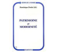 Dominique Poulot – Patrimoine et modernité – Étude – Broché