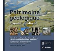 Patrimoine géologique: Inventaire national
