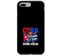 Patrimoine hispanique Cuba Pride Drapeau Cuba Roots Heritage Coque pour iPhone 7 Plus/8 Plus