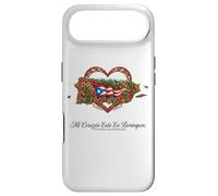Patrimoine hispanique Porto Rico Mi Corazón Borinquen Coque pour iPhone Air