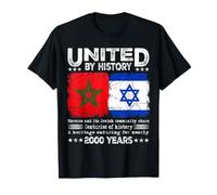 Patrimoine juif marocain uni par l'histoire 2000 Ans d'héritage T-Shirt