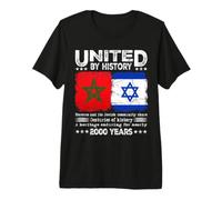 Patrimoine juif marocain uni par l'histoire 2000 Ans d'héritage T-Shirt Haut de Gamme