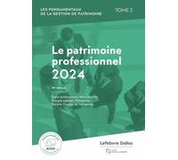 Patrimoine professionnel 2024