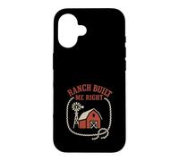 Patrimoine Rural de la Fille de l'éleveur, héritage Familial Occidental Coque pour iPhone 16