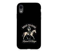 Patrimoine Rural de la Fille de l'éleveur, héritage Familial Occidental Coque pour iPhone XR