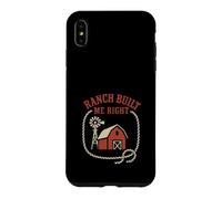 Patrimoine Rural de la Fille de l'éleveur, héritage Familial Occidental Coque pour iPhone XS Max