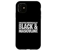 Patrimoine Traditionnel Masculin de la fierté Masculine des Hommes conservateurs Noirs Coque pour iPhone 11