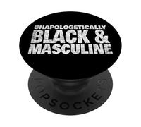 Patrimoine Traditionnel Masculin de la fierté Masculine des Hommes conservateurs Noirs PopSockets PopGrip Adhésif