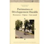 Patrimoines et developpement durable Pur (Auteur)