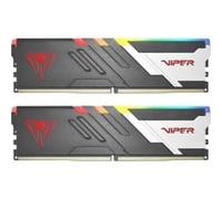 Patriot Kit mémoire Viper Venom RGB DDR5 32 Go (2x16) 6000 MHz PC5-48000 Noir