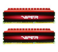 Patriot Extreme Performance Viper 4 Series - DDR4 - kit - 8 Go: 2 x 4 Go - DIMM 288 broches - 3000 MHz / PC4-24000 - CL16 - 1.35 V - mémoire sans tampon - non ECC - noir/rouge