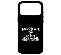 Patriot Heart Girl Révolution américaine Histoire des États-Unis Coque pour iPhone 17 Pro Max