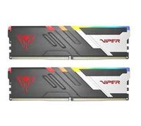 PATRIOT Kit Barrettes mémoire 32Go (2x16Go) DIMM DDR5 Viper Venom RGB PC5-51200 (6400 MHz) (Noir) G