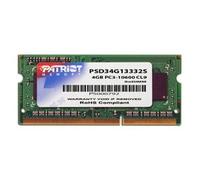 Patriot Memory 4GB DDR3 SODIMM module de mémoire 4 Go 1 x 4 Go