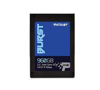 Patriot Memory - Burst - Disque SSD Interne 2.5" SATA 960 Go avec Une Vitesse de Lecture jusqu'à 560 Mo/s - PBU960GS25SSDR