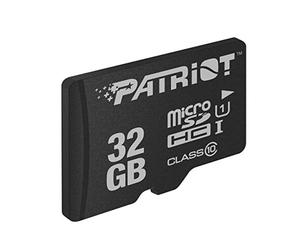 Patriot Memory Carte Mémoire Flash MicroSD LX Serie 32Go - PSF32GMDC10