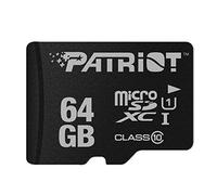 Patriot Memory Carte Mémoire Flash MicroSD LX Serie 64Go - PSF64GMDC10