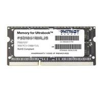 Patriot Memory for Ultrabook - DDR3L - module - 4 Go - SO DIMM 204 broches - 1600 MT/s / PC3-12800 - CL11 - 1.35 V - mémoire sans tampon - non ECC G