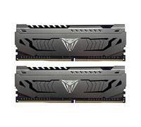 Patriot Memory Kit de Mémoire Haute Performance Viper Steel DDR4 3733 MHz 16Go (2x8Go) C17 Gris