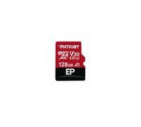 Patriot Memory PEF128GEP31MCX Carte MicroSDXC 128 Go Classe 10 UHS-I U3 V30 Lecture 100 Mo/s Écriture 80 Mo/s Dimensions 15x11x1 mm