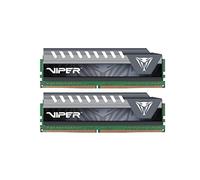 Patriot Extreme Performance Viper Elite - DDR4 - kit - 8 Go: 2 x 4 Go - DIMM 288 broches - 2133 MHz / PC4-17000 - CL14 - 1.2 V - mémoire sans tampon - non ECC - noir et gris