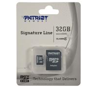 Patriot Memory PSF32GMCSDHC43P Carte mémoire 32 Go MicroSDHC classe 4