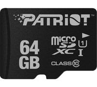 Patriot Memory PSF64GMDC10 Carte mémoire MicroSDXC UHS-I Class 10 de 64 Go
