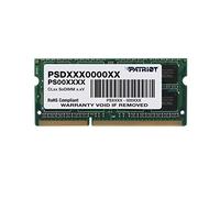 Patriot Memory for Ultrabook - DDR3L - module - 4 Go - SO DIMM 204 broches - 1600 MHz / PC3-12800 - CL11 - 1.35 V - mémoire sans tampon - non ECC