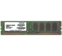 Patriot Memory Signature Line PSD34G16002 module de mémoire 4 Go 1 x 4 Go DDR3 240-pin DIMM