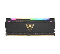 Patriot Memory Viper Elite DDR4 3200 16GB (1x16Go) C18 Module de Mémoire Haute Performance Eclairage LED RGB - Noir