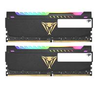 Patriot Memory Viper Elite DDR4 3600 MHz 16GB (2x8Go) C20 Kit de Mémoire Haute Performance Eclairage LED RGB - Noir