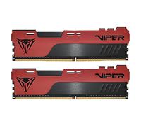 Patriot Memory Viper Elite II DDR4 3200 64Go (2x32Go) C18 Mémoire RAM Haute Performance XMP 2.0 Noir/Rouge