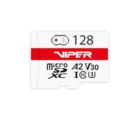 Patriot Memory Viper Gaming Series Carte mémoire micro SDXC V30 A2 UHS-I U3 4K UHD PV128GGM32MCX - Compatible avec Nintendo Switch 1/Steam Deck/ASUS ROG Ally/GoPro/Insta360/DJI Caméras et drones 128