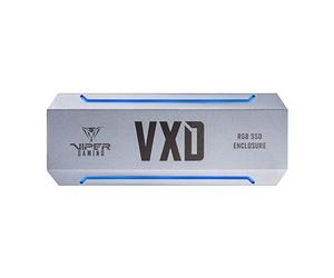 Patriot Memory Viper Gaming VXD M.2 PCIe RGB Boîtier SSD - USB 3.2 Gen 2 pour SSD Taille 2230/2242/2260/2280